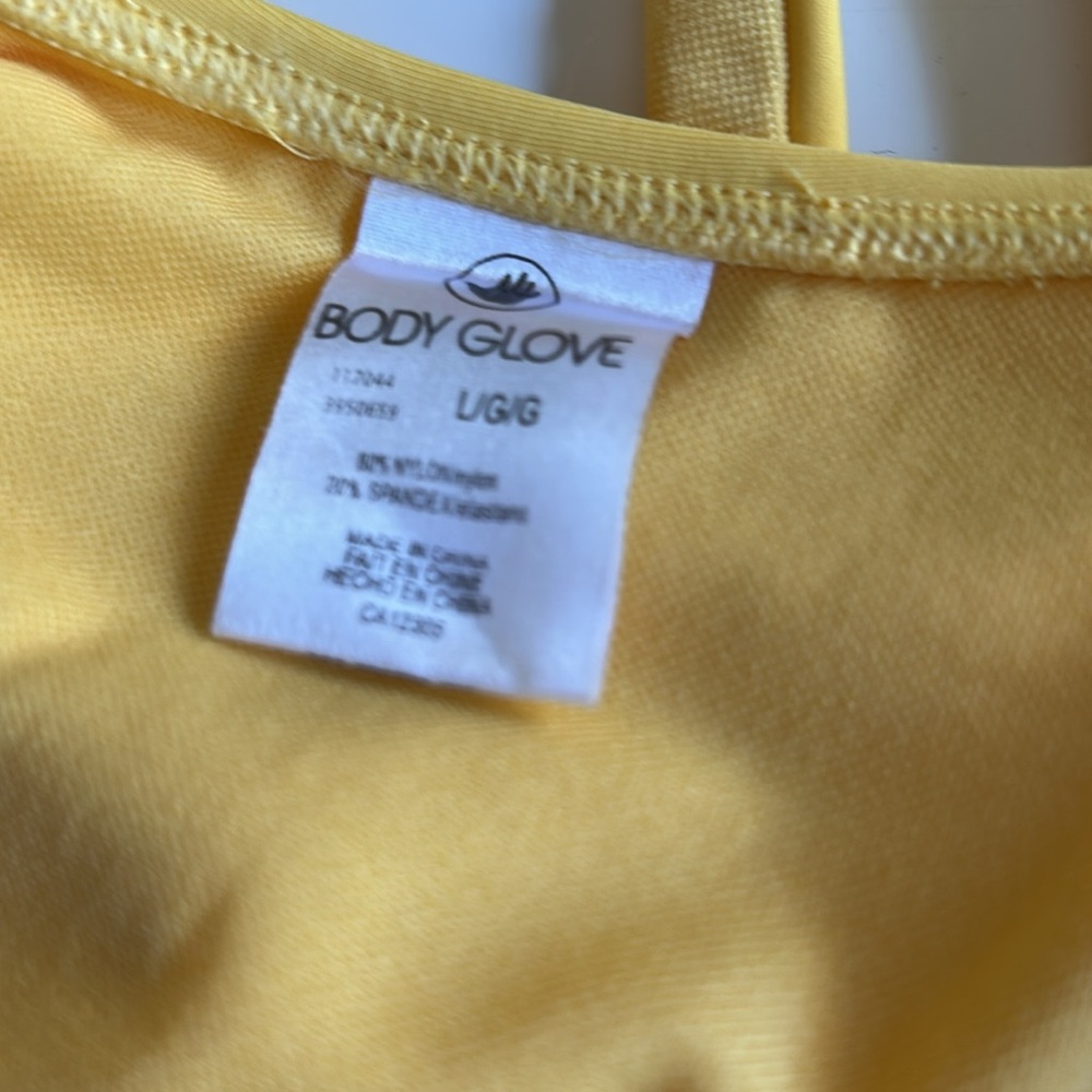 Body Glove Yellow One Piece Swimsuit - Picture 10 of 10